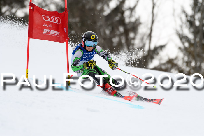 Bayerische Schülermeisterschaft Alpin Riesenslalom 25.01.2020