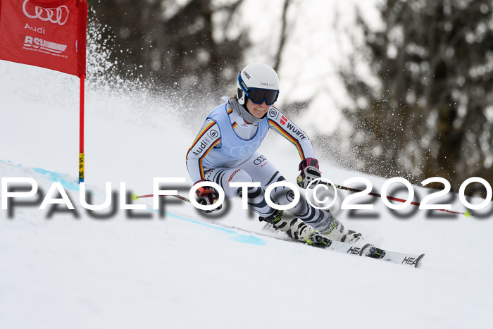 Bayerische Schülermeisterschaft Alpin Riesenslalom 25.01.2020