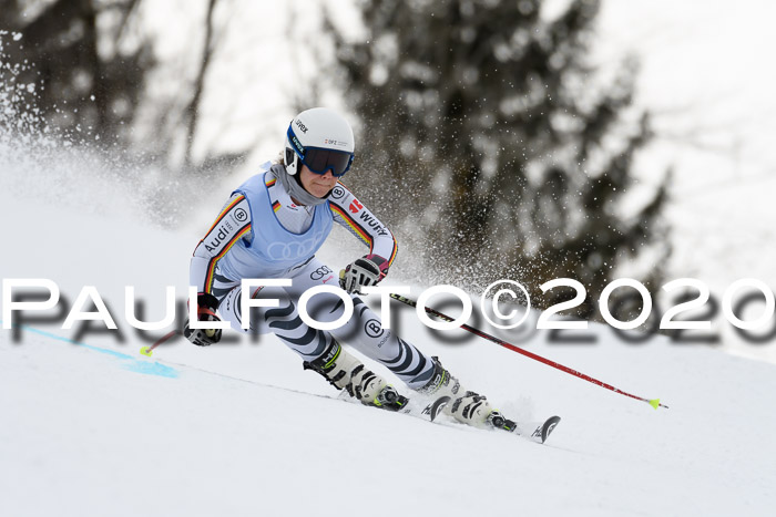 Bayerische Schülermeisterschaft Alpin Riesenslalom 25.01.2020