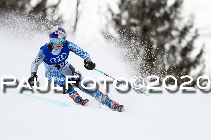 Bayerische Schülermeisterschaft Alpin Riesenslalom 25.01.2020