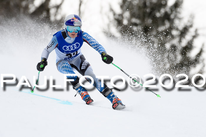 Bayerische Schülermeisterschaft Alpin Riesenslalom 25.01.2020