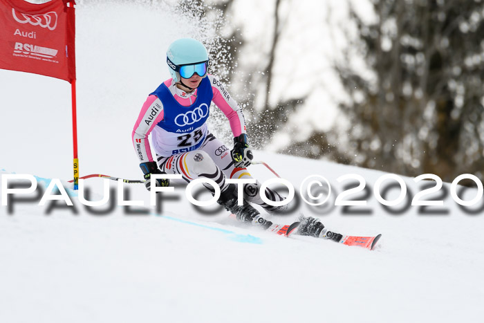 Bayerische Schülermeisterschaft Alpin Riesenslalom 25.01.2020