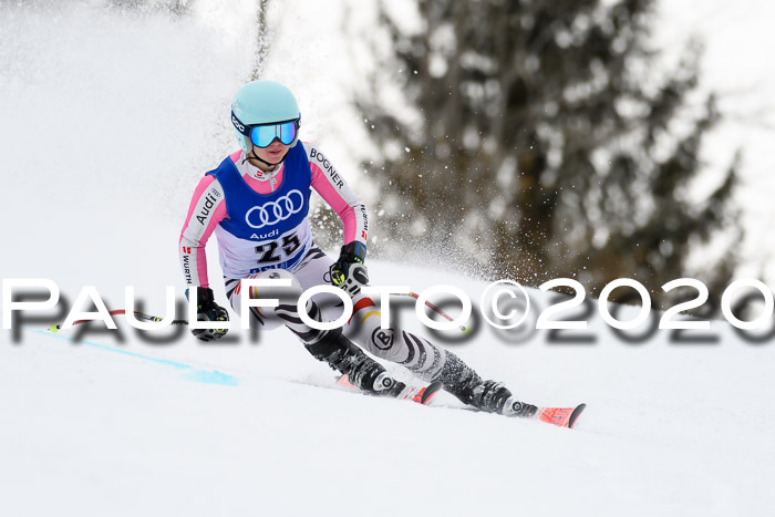 Bayerische Schülermeisterschaft Alpin Riesenslalom 25.01.2020