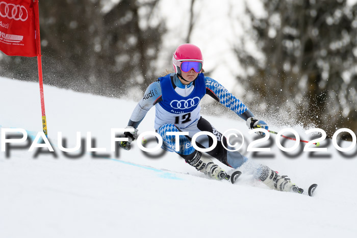 Bayerische Schülermeisterschaft Alpin Riesenslalom 25.01.2020