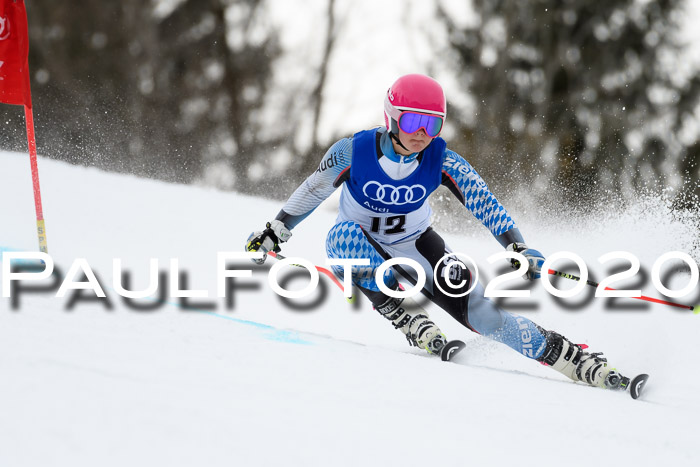 Bayerische Schülermeisterschaft Alpin Riesenslalom 25.01.2020