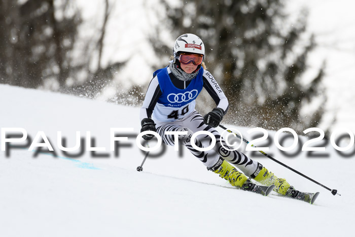 Bayerische Schülermeisterschaft Alpin Riesenslalom 25.01.2020