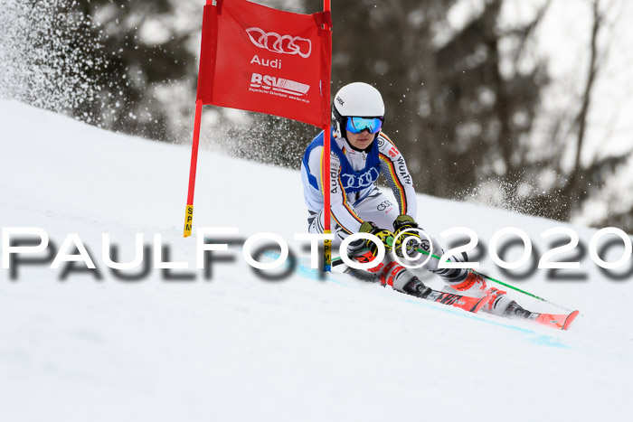 Bayerische Schülermeisterschaft Alpin Riesenslalom 25.01.2020