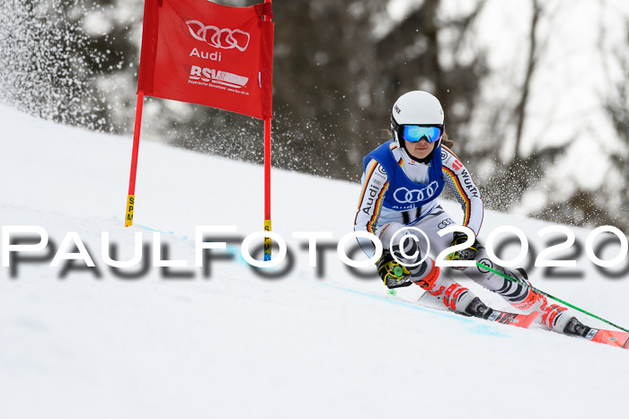 Bayerische Schülermeisterschaft Alpin Riesenslalom 25.01.2020