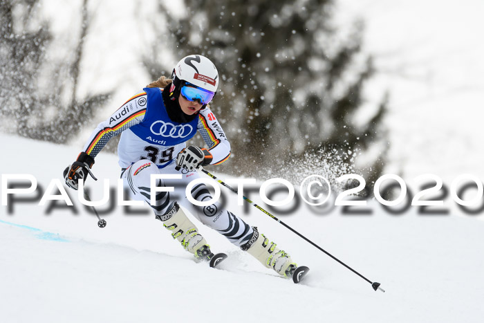 Bayerische Schülermeisterschaft Alpin Riesenslalom 25.01.2020