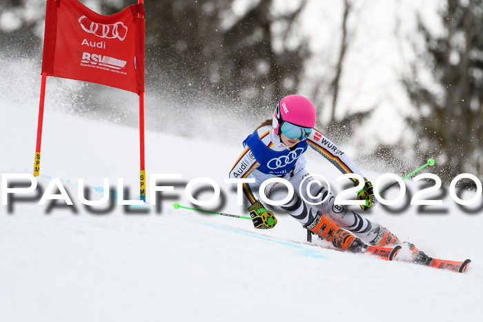 Bayerische Schülermeisterschaft Alpin Riesenslalom 25.01.2020