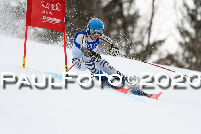 Bayerische Schülermeisterschaft Alpin Riesenslalom 25.01.2020