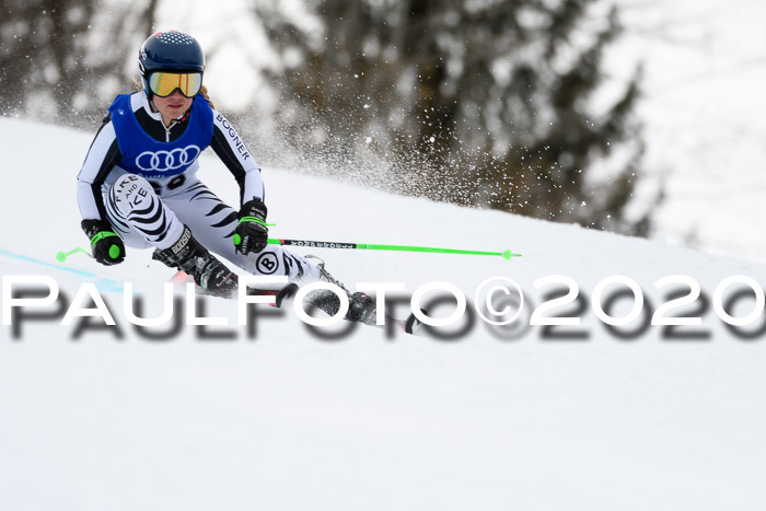 Bayerische Schülermeisterschaft Alpin Riesenslalom 25.01.2020