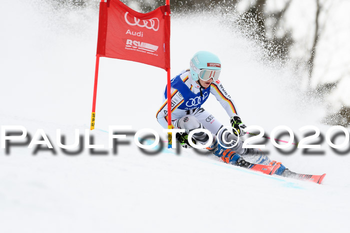 Bayerische Schülermeisterschaft Alpin Riesenslalom 25.01.2020