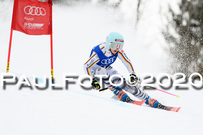 Bayerische Schülermeisterschaft Alpin Riesenslalom 25.01.2020