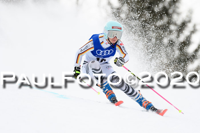 Bayerische Schülermeisterschaft Alpin Riesenslalom 25.01.2020