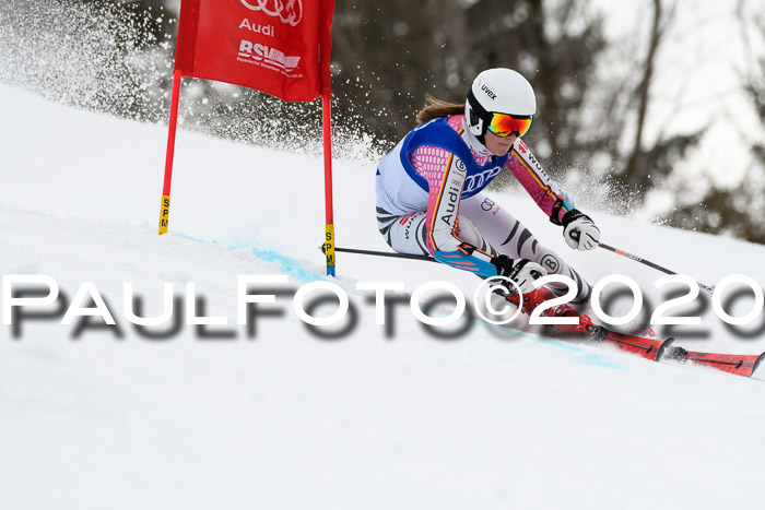 Bayerische Schülermeisterschaft Alpin Riesenslalom 25.01.2020