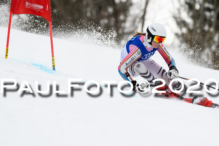 Bayerische Schülermeisterschaft Alpin Riesenslalom 25.01.2020