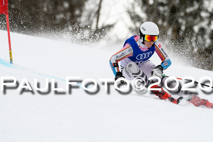 Bayerische Schülermeisterschaft Alpin Riesenslalom 25.01.2020