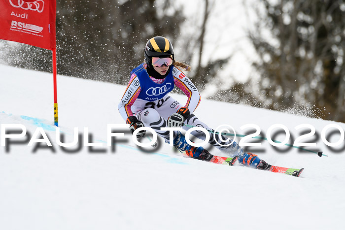 Bayerische Schülermeisterschaft Alpin Riesenslalom 25.01.2020