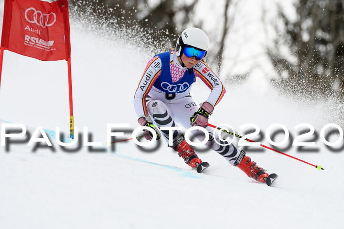 Bayerische Schülermeisterschaft Alpin Riesenslalom 25.01.2020