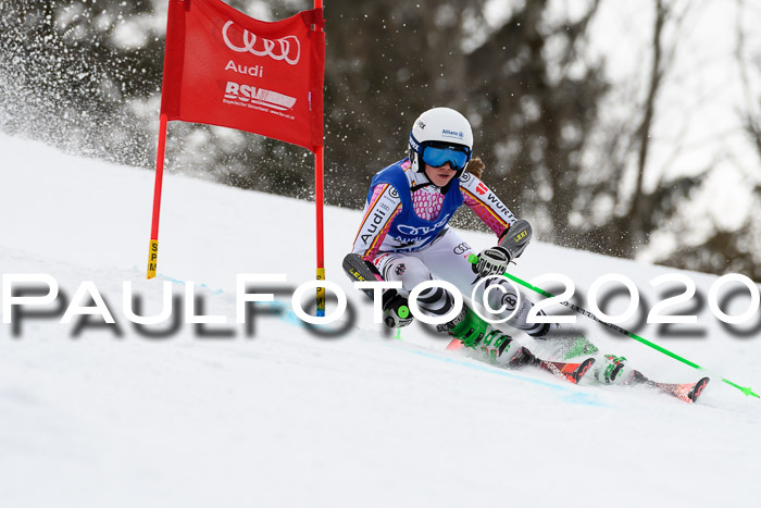 Bayerische Schülermeisterschaft Alpin Riesenslalom 25.01.2020