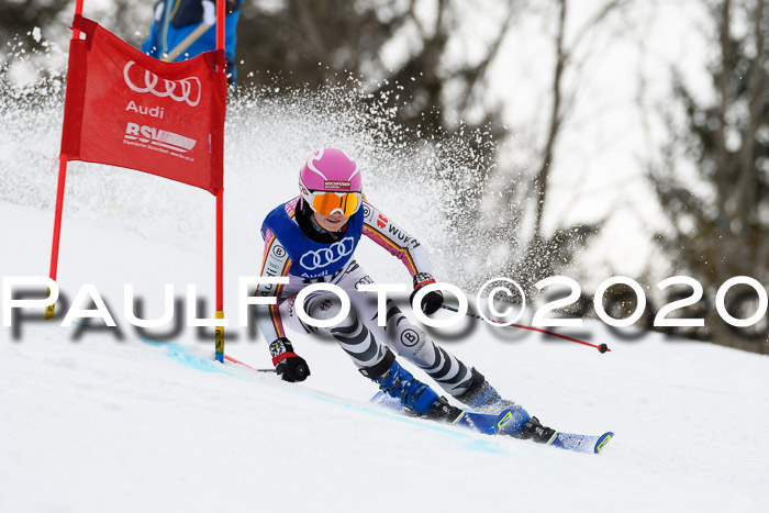 Bayerische Schülermeisterschaft Alpin Riesenslalom 25.01.2020