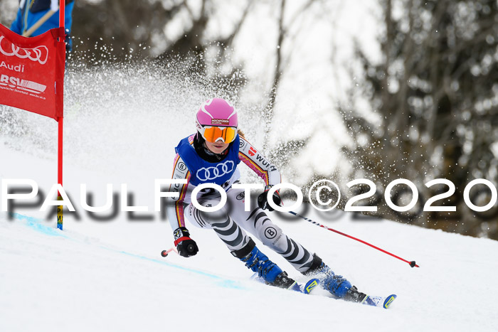 Bayerische Schülermeisterschaft Alpin Riesenslalom 25.01.2020