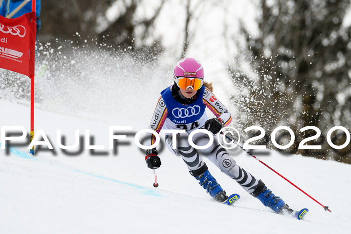 Bayerische Schülermeisterschaft Alpin Riesenslalom 25.01.2020