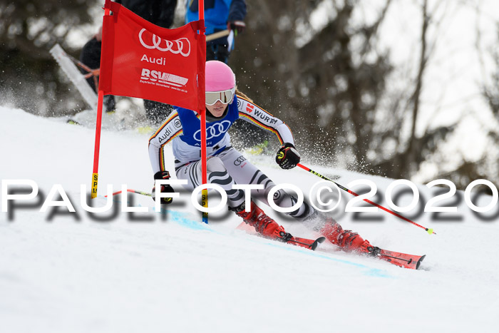 Bayerische Schülermeisterschaft Alpin Riesenslalom 25.01.2020