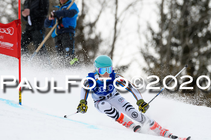 Bayerische Schülermeisterschaft Alpin Riesenslalom 25.01.2020