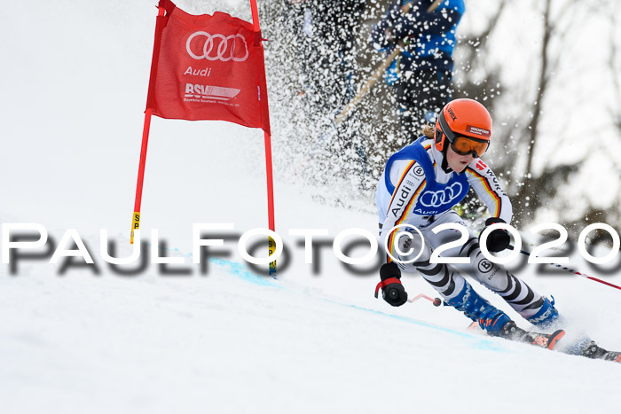 Bayerische Schülermeisterschaft Alpin Riesenslalom 25.01.2020