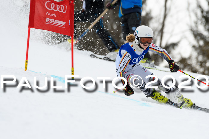 Bayerische Schülermeisterschaft Alpin Riesenslalom 25.01.2020