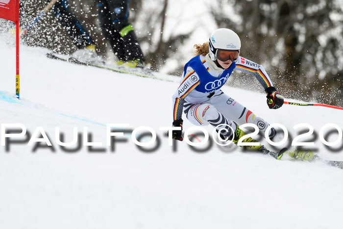 Bayerische Schülermeisterschaft Alpin Riesenslalom 25.01.2020