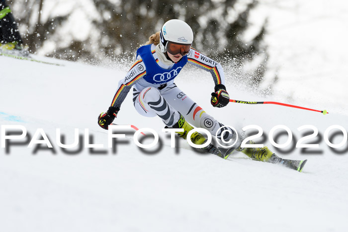 Bayerische Schülermeisterschaft Alpin Riesenslalom 25.01.2020