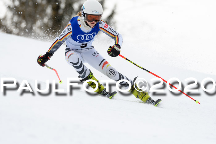 Bayerische Schülermeisterschaft Alpin Riesenslalom 25.01.2020