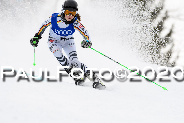 Bayerische Schülermeisterschaft Alpin Riesenslalom 25.01.2020