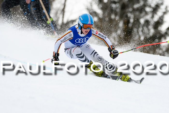 Bayerische Schülermeisterschaft Alpin Riesenslalom 25.01.2020