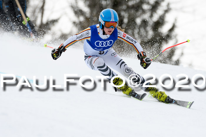 Bayerische Schülermeisterschaft Alpin Riesenslalom 25.01.2020