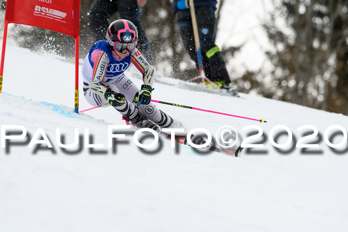 Bayerische Schülermeisterschaft Alpin Riesenslalom 25.01.2020