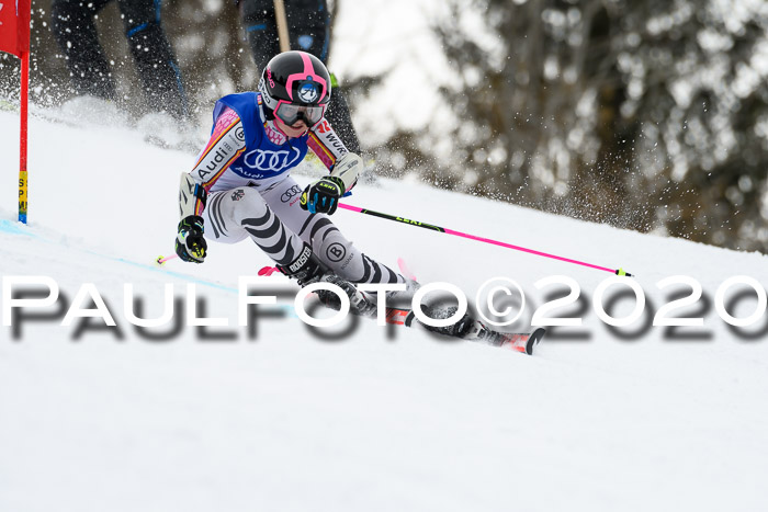 Bayerische Schülermeisterschaft Alpin Riesenslalom 25.01.2020