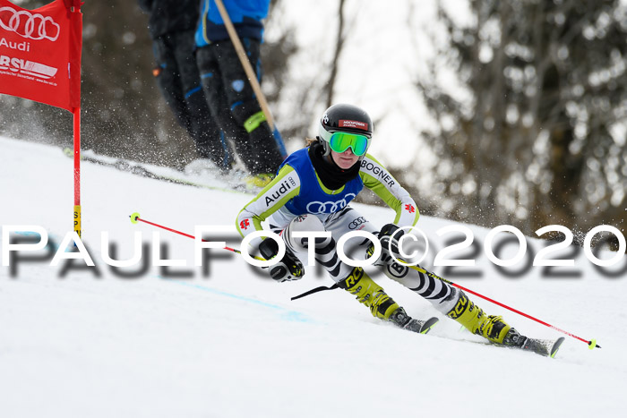 Bayerische Schülermeisterschaft Alpin Riesenslalom 25.01.2020