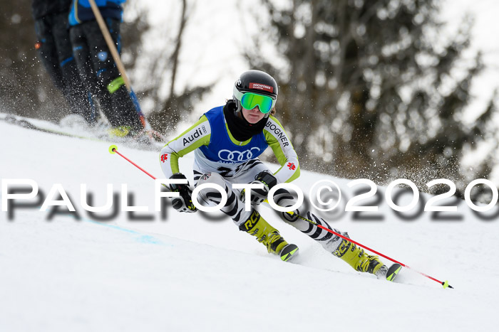 Bayerische Schülermeisterschaft Alpin Riesenslalom 25.01.2020