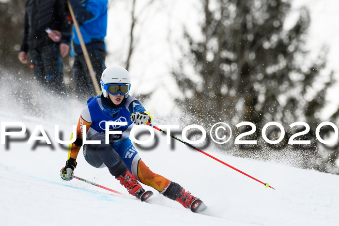 Bayerische Schülermeisterschaft Alpin Riesenslalom 25.01.2020