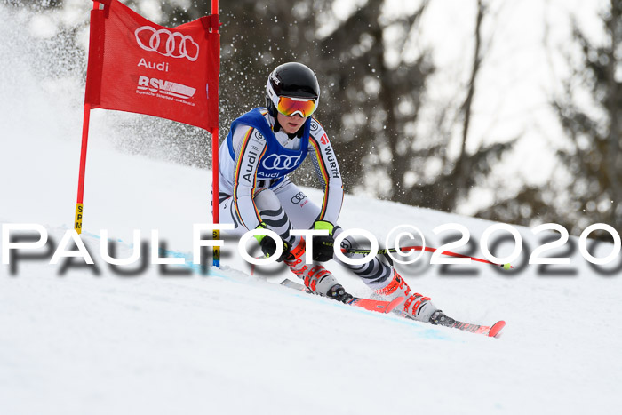 Bayerische Schülermeisterschaft Alpin Riesenslalom 25.01.2020