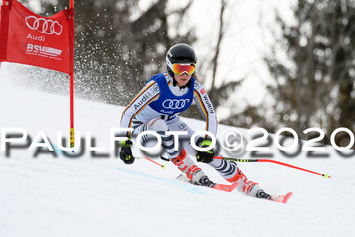 Bayerische Schülermeisterschaft Alpin Riesenslalom 25.01.2020