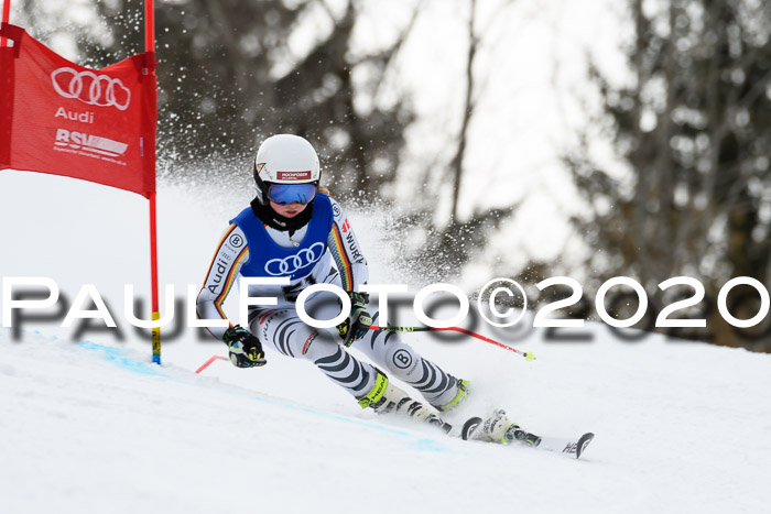 Bayerische Schülermeisterschaft Alpin Riesenslalom 25.01.2020