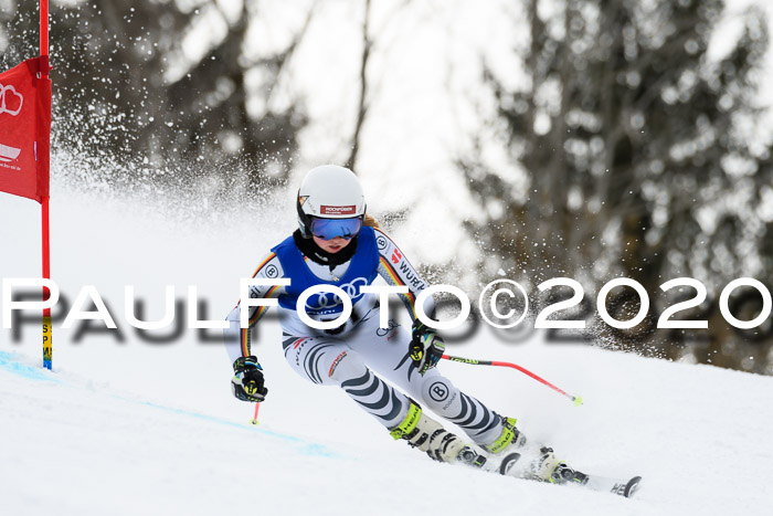 Bayerische Schülermeisterschaft Alpin Riesenslalom 25.01.2020