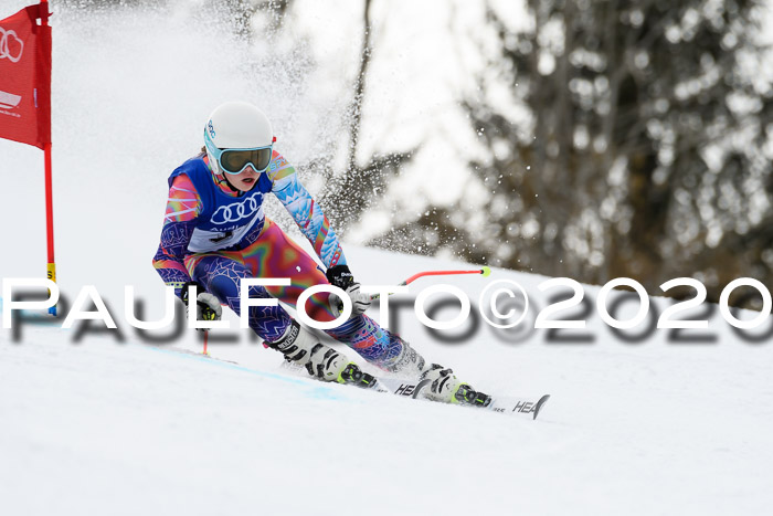 Bayerische Schülermeisterschaft Alpin Riesenslalom 25.01.2020