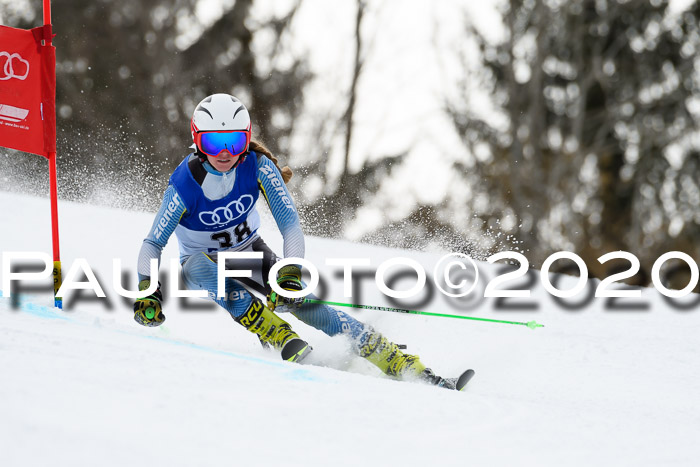 Bayerische Schülermeisterschaft Alpin Riesenslalom 25.01.2020