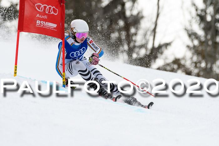 Bayerische Schülermeisterschaft Alpin Riesenslalom 25.01.2020